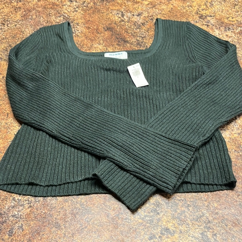 NWT Old Navy square neck sweater